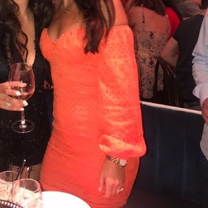 PLT off the shoulder dress